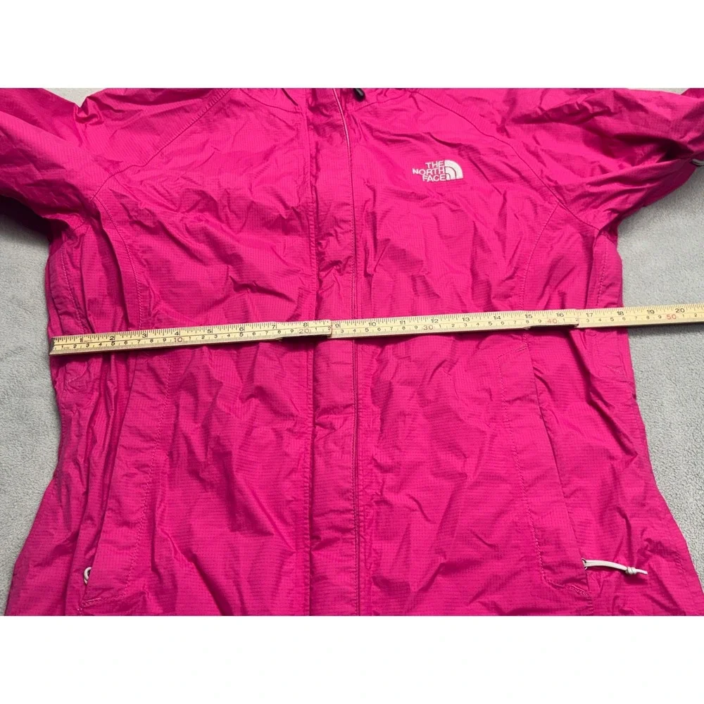 The North Face HyVent 2.5L Pink Rain Jacket Womens Small Hooded Windbreaker